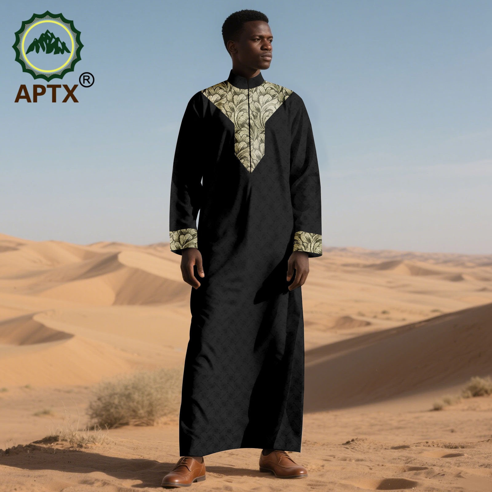 Men Formal Wear Clothes - アフリカの服男性の伝統刺繍ロングローブ着用フォーマルな服装スーツウェディングパーティーアフリカの男性の衣装 2514006