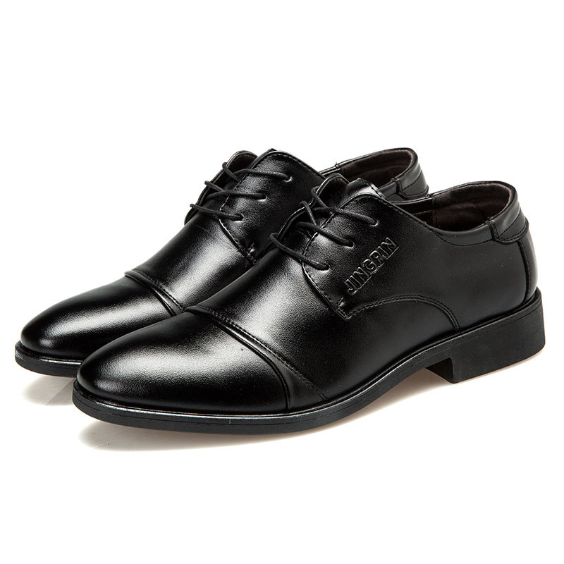 Men'S Formal Party Wear Shoes - 大きいサイズのメンズレザーシューズ、ビジネスドレスシューズ、フォーマルウェア、カジュアル、通気性と快適性に優れた英国風ウェディングシューズ
