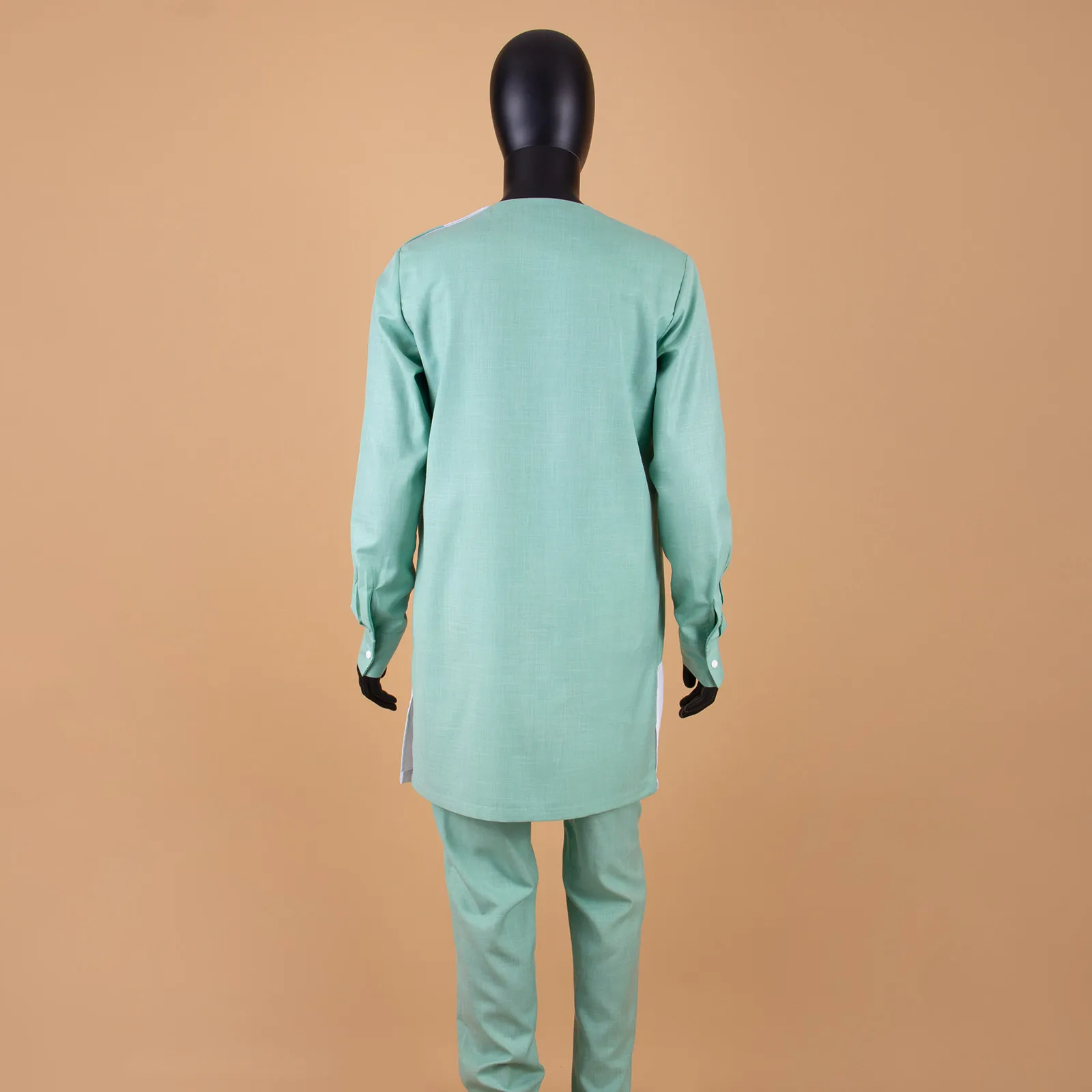 アフリカのダシキメンズウェア,ラージサイズのシャツとパンツ, - Men Formal Wear Clothes のレビューと価格