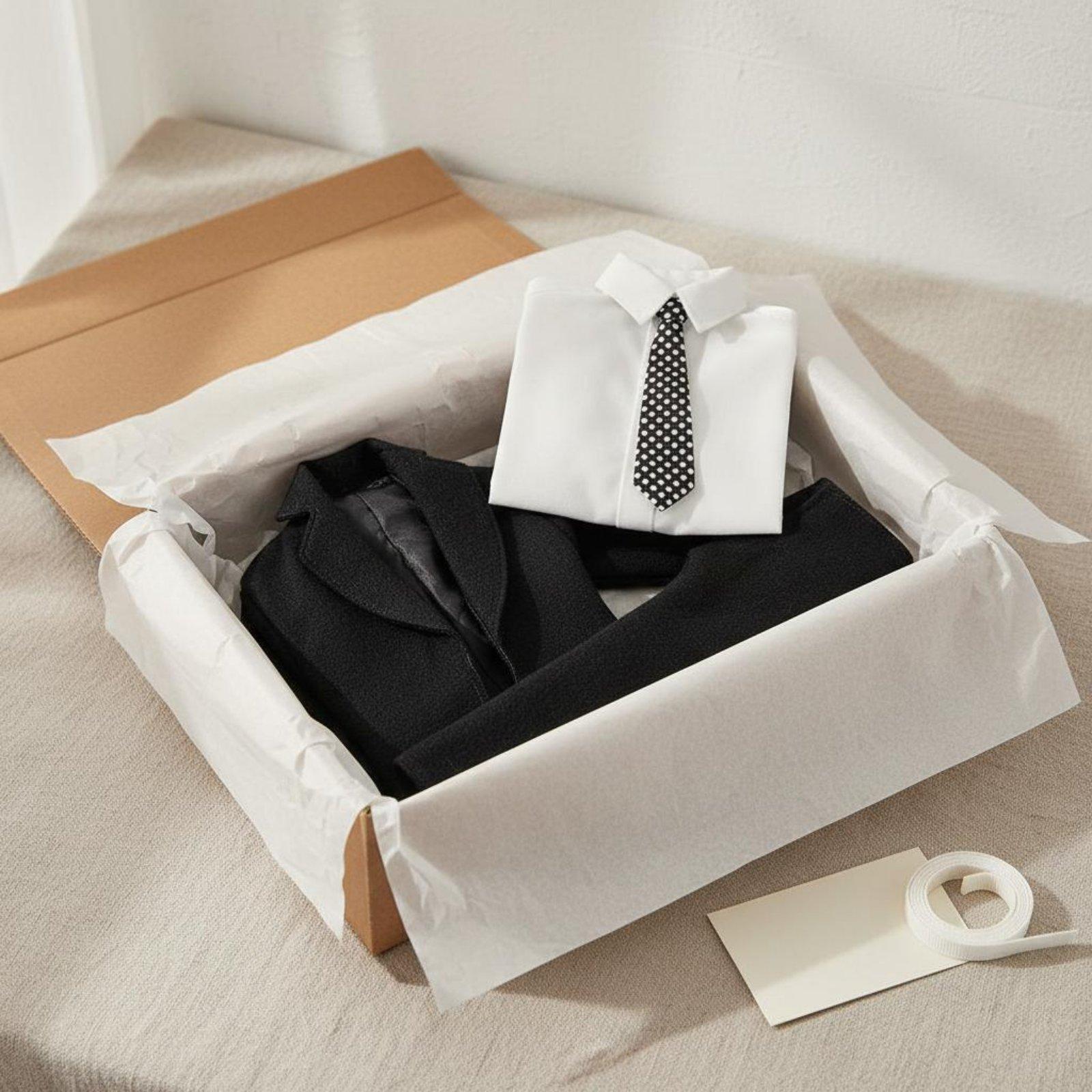 男性人形スーツ布タキシード衣装男性人形服セットフォーマルウェ - Men Formal Wear Clothes のレビューと価格