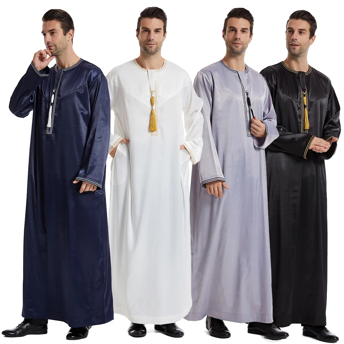 イスラム教徒の男性用イードドレス、ジュバ、トーブ、メンズアバ - Men Formal Wear Dubai のレビューと価格