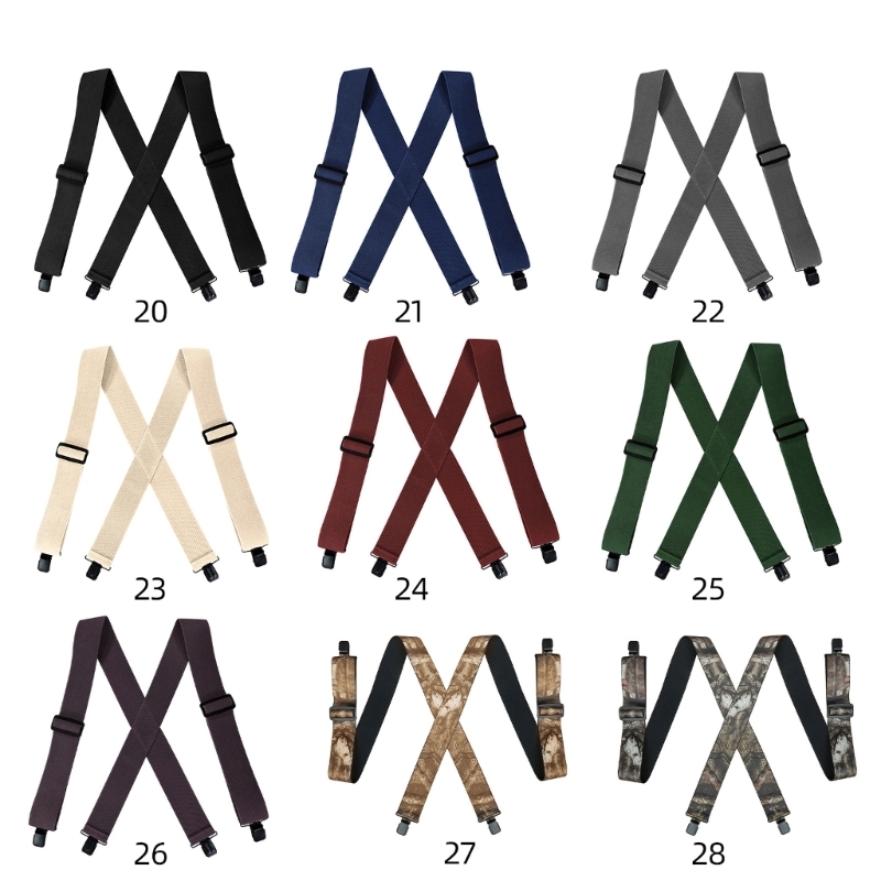作業用サスペンダー メンズ レディース 強力クリップ 弾性ブ - Suspender Clip Formal のレビューと価格
