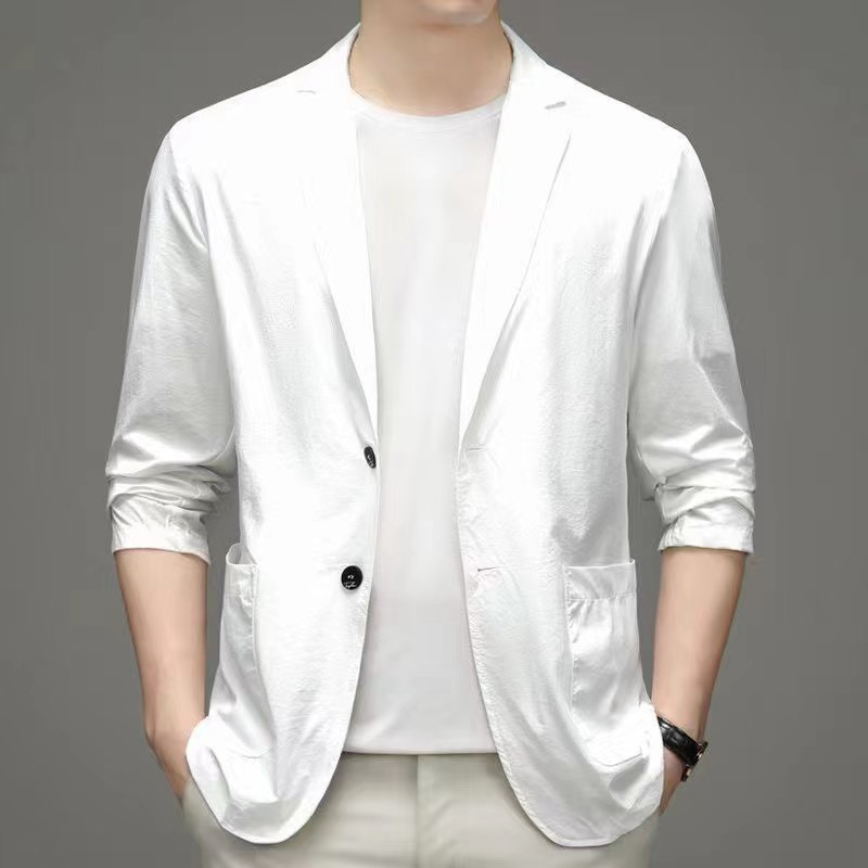 メンズコットンワークウェアブランドビジネス服サイズM-7XL - Men Formal Wear Clothes のレビューと価格