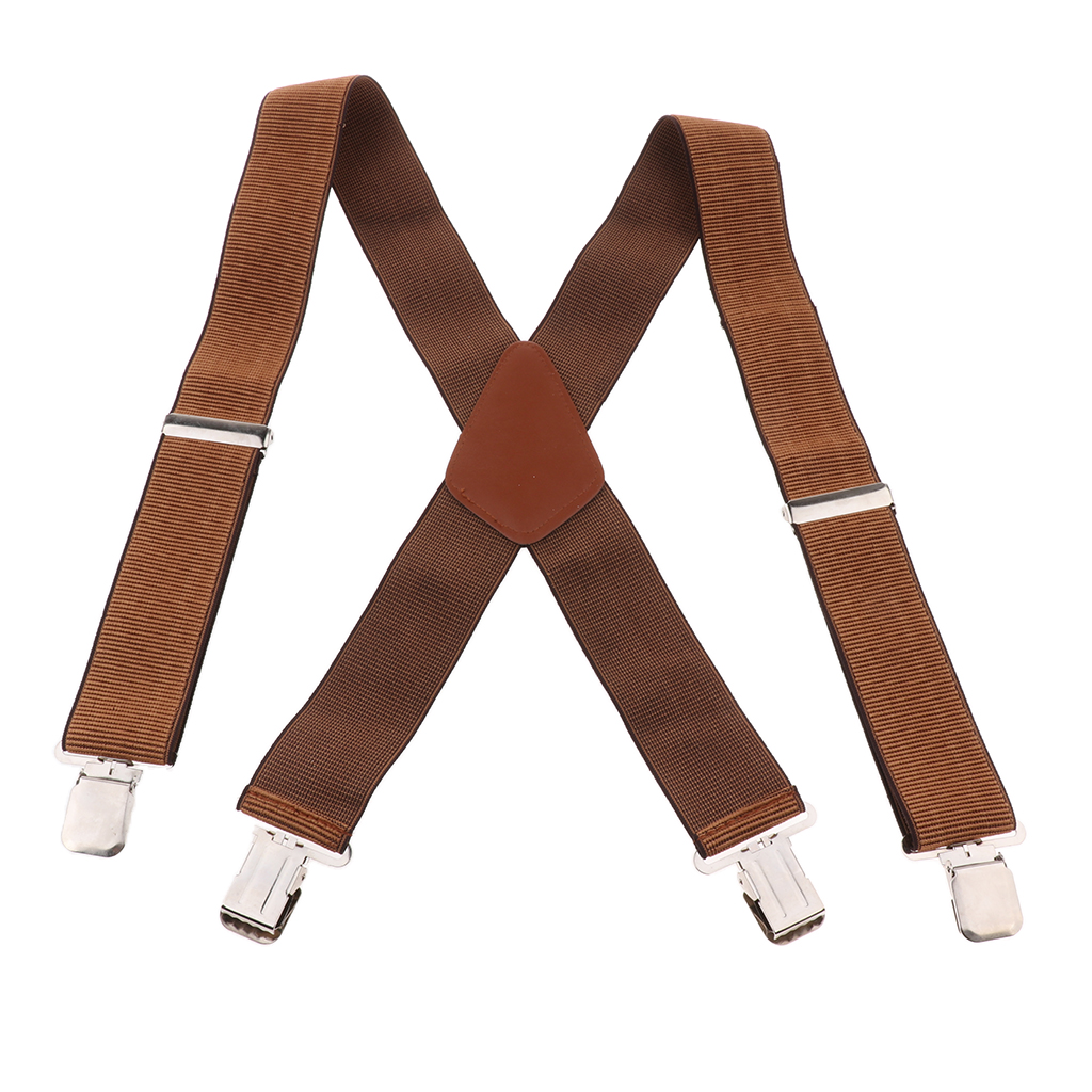 調節可能なYバックサスペンダー メンズ フォーマルパンツ用  - Suspender Clip Formal のレビューと価格