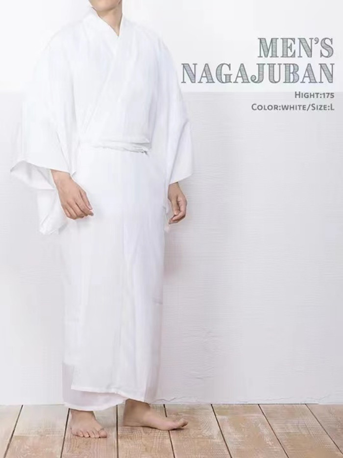 メンズ着物下着 - 綿100% 極薄着物（下着）セット、フォ - Traditional Japanese Men'S Formal Wear のレビューと価格