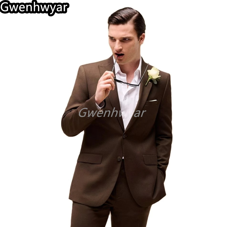 Gwenhwyar-メンズグレーダブルブレストスーツ、フォー - Men Formal Wear Clothes のレビューと価格
