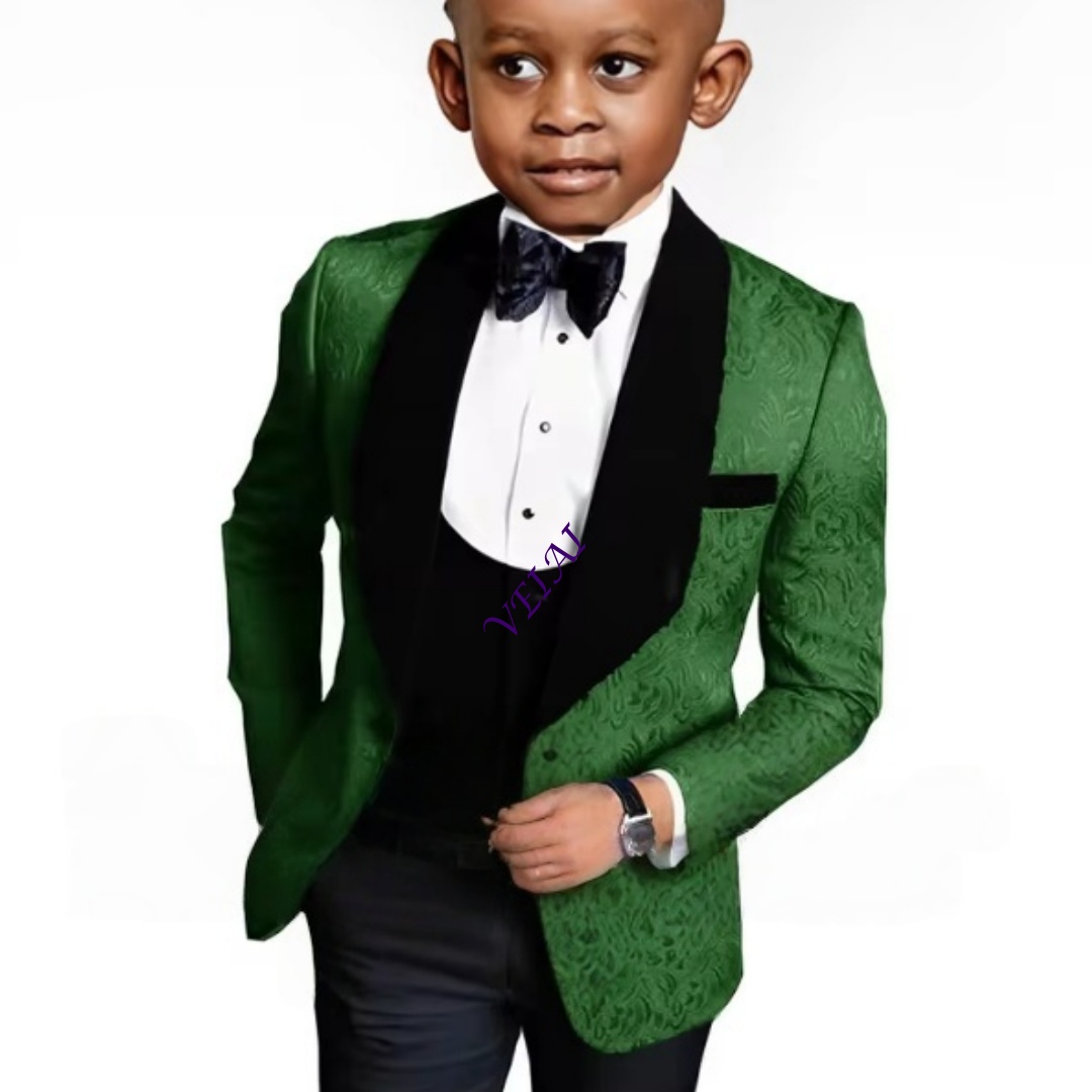 IFashion 花柄3点セット男の子用スーツ ウェディング - Men Formal Wear Clothes のレビューと価格
