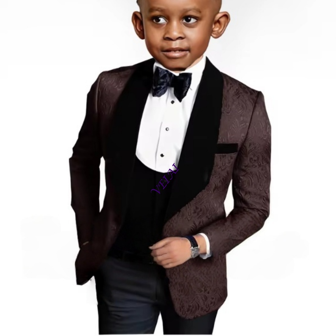 IFashion 花柄3点セット男の子用スーツ ウェディング - Men Formal Wear Clothes のレビューと価格