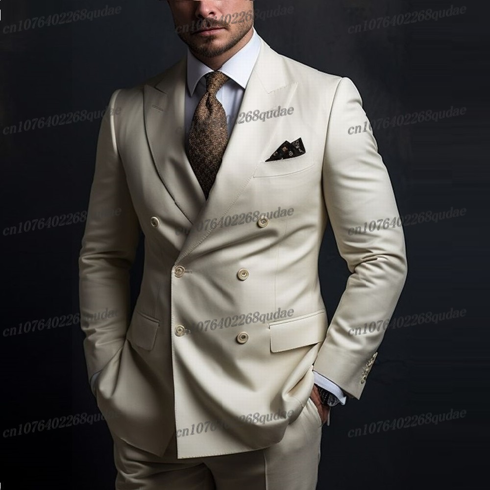 ブラウンフォーマルな機会の男性スーツ結婚式パーティー新郎スー - Formal Wear Jersey For Men のレビューと価格