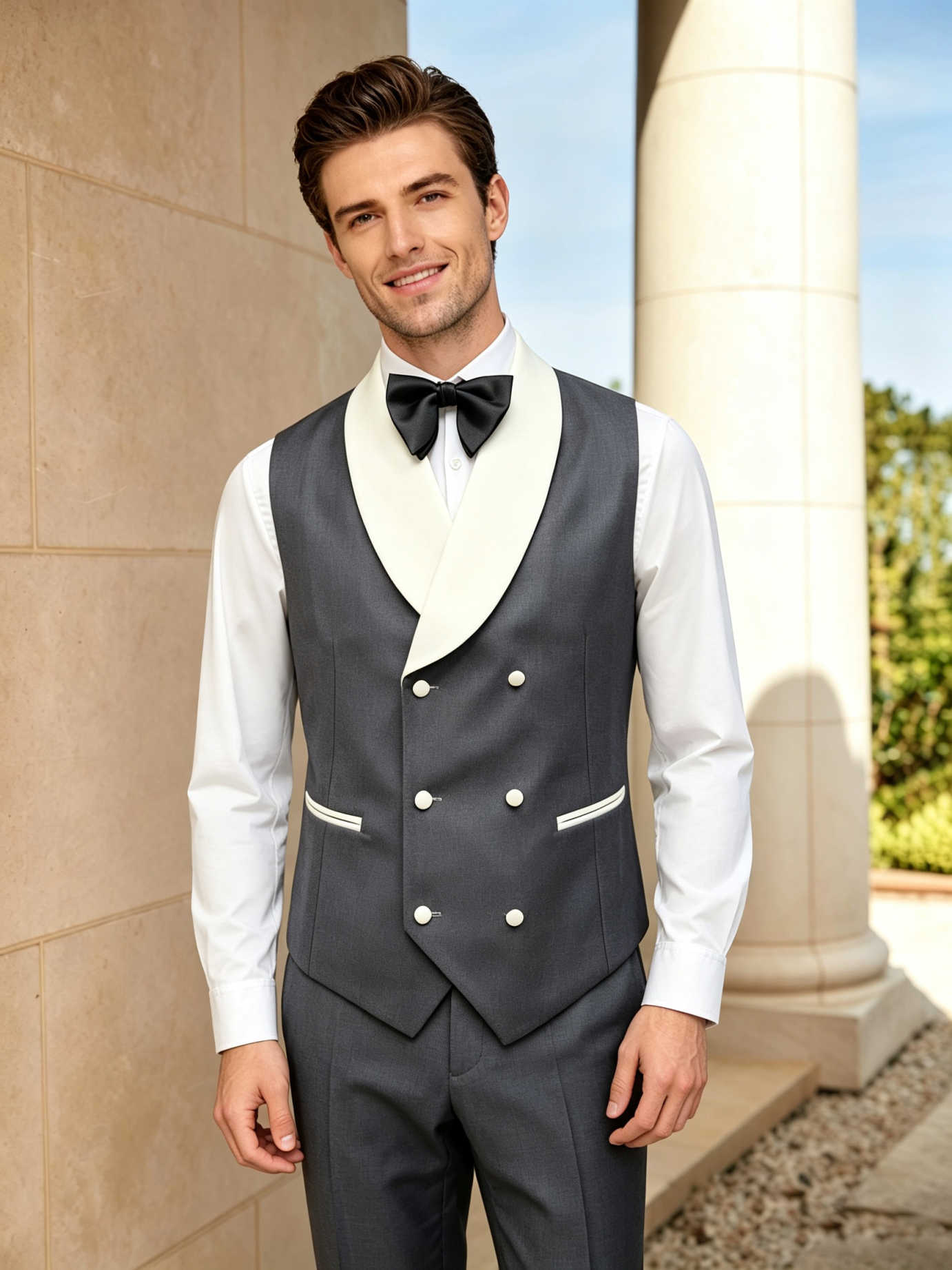 ハンサムなタキシード男性スーツショールラペルワンボタン婚約ジ - Men'S Formal Wear For Engagement のレビューと価格